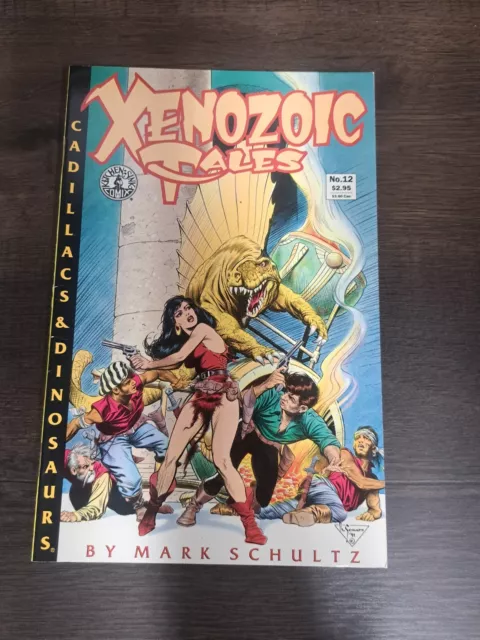 Xenozoic Tales #12 Mark Schultz Kitchen Sink 1992 VF/NM