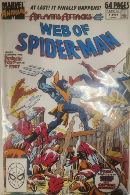 Web Of Spider-Man Annual #5  Marvel Comics 1989