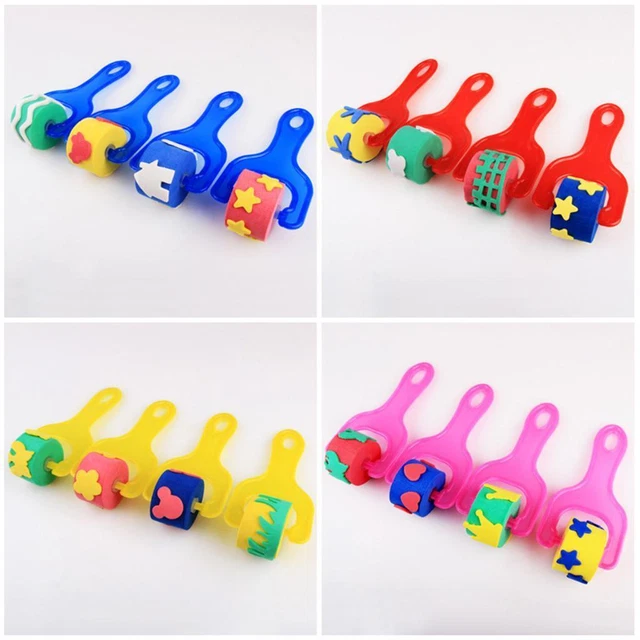 Paint Sponge Painting Rollers Mixed Patterns  Painting Brossh