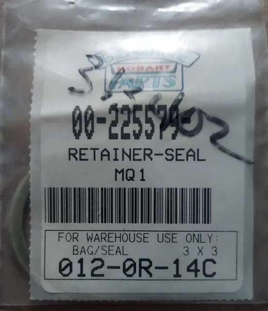 GENUINE HOBART PART 00-225579. Retainer -Seal