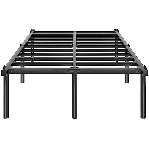20 INCH TALL Platform Bed Frame Size Metal Bedframe No Box Spring