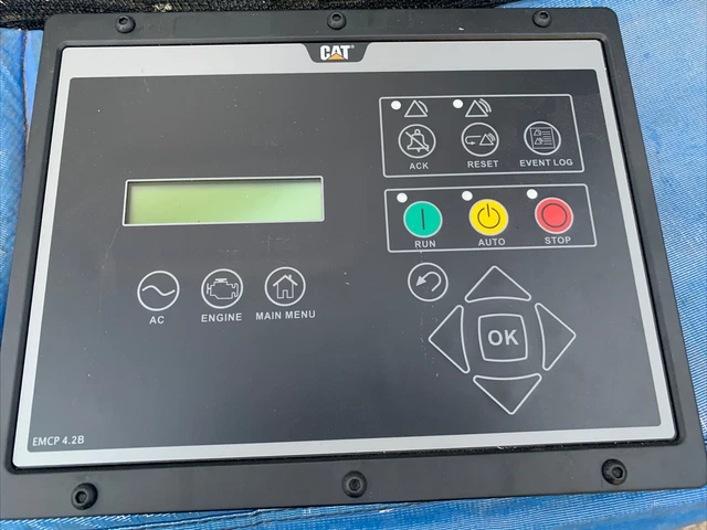 CATERPILLAR EMCP 4.2B Generator Control Panel P/N 592-5156 NOS £783.28