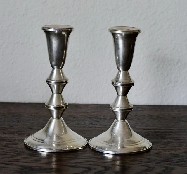 DUCHIN STERLING SILVER weighted candlestick Holder $41.49