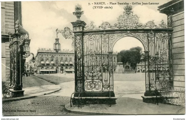 CPA-Carte postale  France-Nancy - Place Stanislas - Grille Jean Lamour (CPV1046)