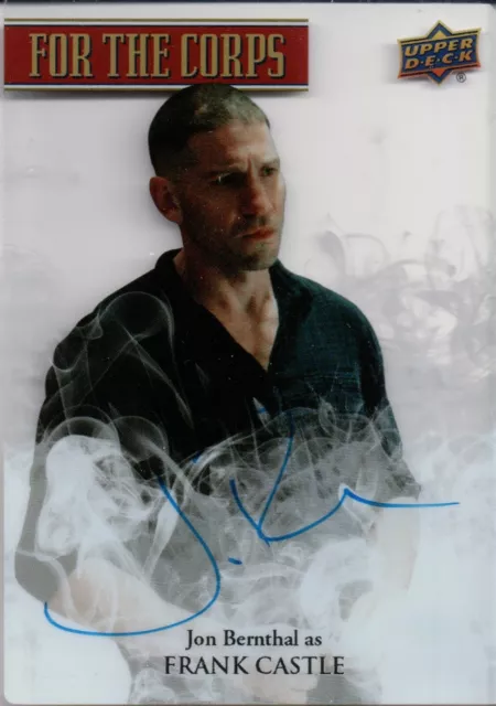 The Punisher Season 1, Jon Bernthal (Frank) Plexiglass Autograph Card FTP-JB