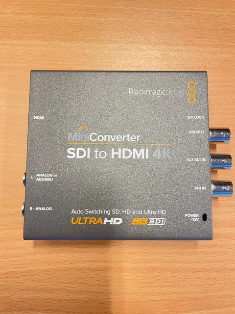 mini converter quad sdi to hdmi 4k