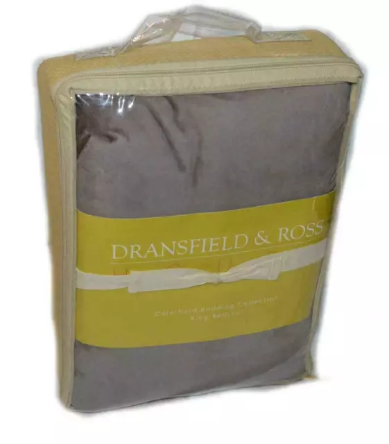 Dransfield & Ross COLORFIELD King Bedskirt Neiman Marcus Horchow 22" Drop Dransfield & Ross COLORFIELD King Bedskirt Neiman Marcus Horchow 22" Drop
