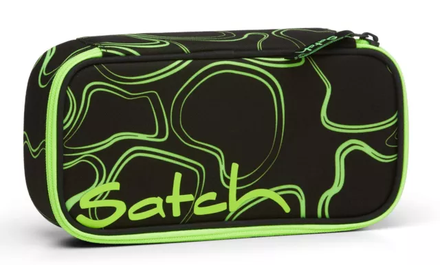 satch Schlamperbox Schlampermäppchen Mäppchen Green Sup