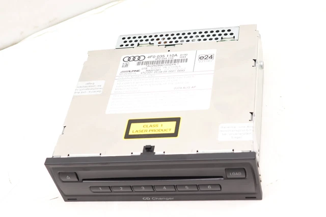 2010-2013 AUDI Q7 - 6 DISC CD Changer 4F0035110A