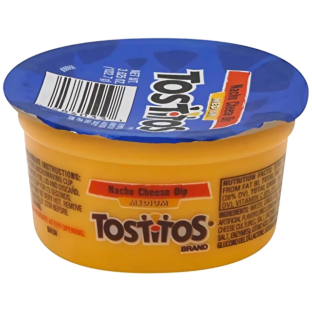 Tostitos Queso To Go 107ml Tasses, 30 Compte