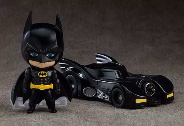 Batman 1989 Batman + Batmobile Nendoroid Mini Figurine Goodsmile