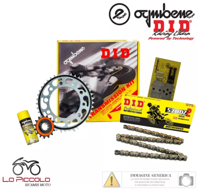 Kit Trasmissione Premium Did Catena Corona Pignone Yamaha Yz 125 2009 2010 2011