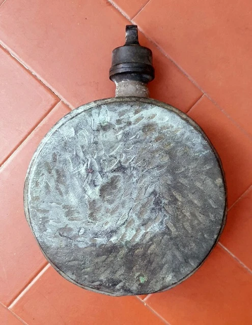 PLAQUE EMAILLEE ANCIENNE ART NOUVEAU VIN XERES Fabrique MISA EN ESPAGNE