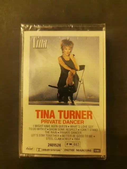 Tina Turner " Private Dancer" Cassette Audio K7 Audiotape Neuve Sous Blister