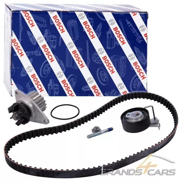 Bosch Zahnriemen-Satz Set Kit +Wasserpumpe Für Peugeot 1007 206 1.4 Bj 00-13