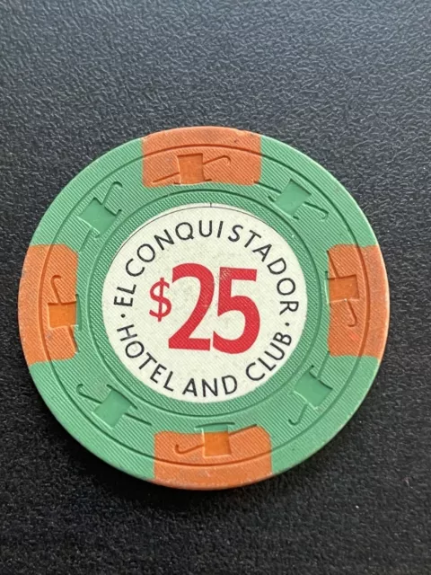 $25 El Conquistador Puerto Rico Casino Chip