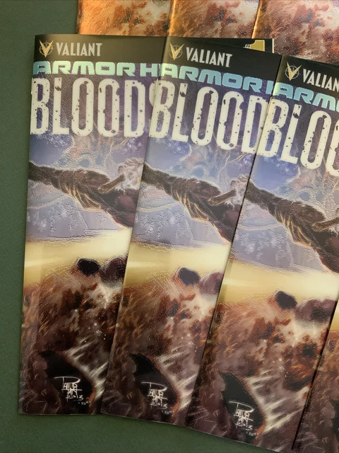 Armor Hunters: Bloodshot #1 (July 2014) Valiant X 10 NM- 5