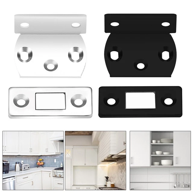 Armadietto Porta Suctio Magnete Porta Ventosa Nero/Argento Durevole for Cassetti