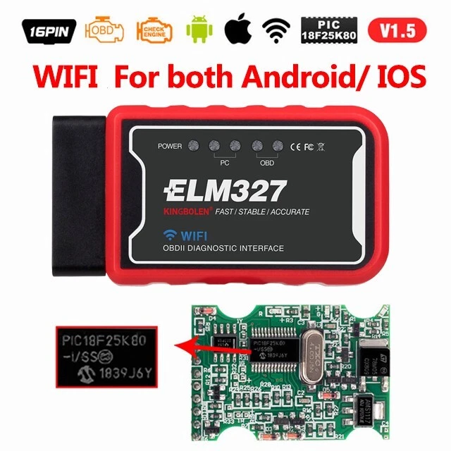 OBD Scanner ELM327 WiFi OBD2 Adapter - Auto Diagnose Interface Für Smartphone WiFi OBD Scanner OBD Scanner ELM327 WiFi OBD2 Adapter - Auto Diagnose Interface Für Smartphone WiFi OBD Scanner