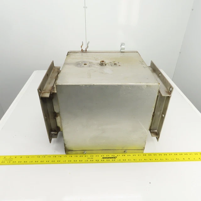 Insulated Double Wall Rectangular HVAC Coupling 21-1/4" OAL 12" x 12" Flange