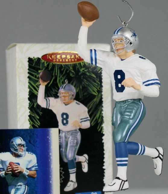 Hallmark Keepsake Ornament Troy Aikman Nfl Football Legends Series Vintage 1996