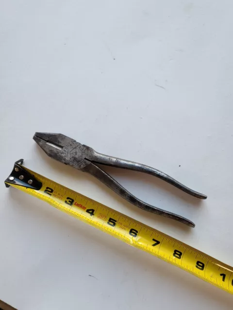 Vintage KRAEUTER K-Triangle Logo No. 1380-8 Lineman Pliers Made in USA