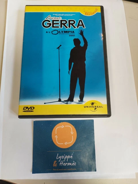 DVD zone 2 FR Laurent Gerra a l'Olympia  bon Etat  (12966)