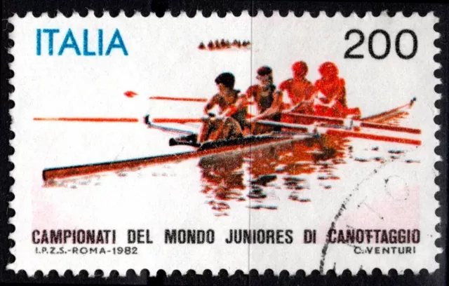 REPUBBLICA 1982 - Campionati mondiali juniores di canottaggio (USATO)