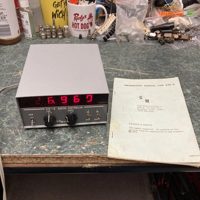 Glen Mfg. 326-G Digital VFO CB Radio Frequency Counter / Controller