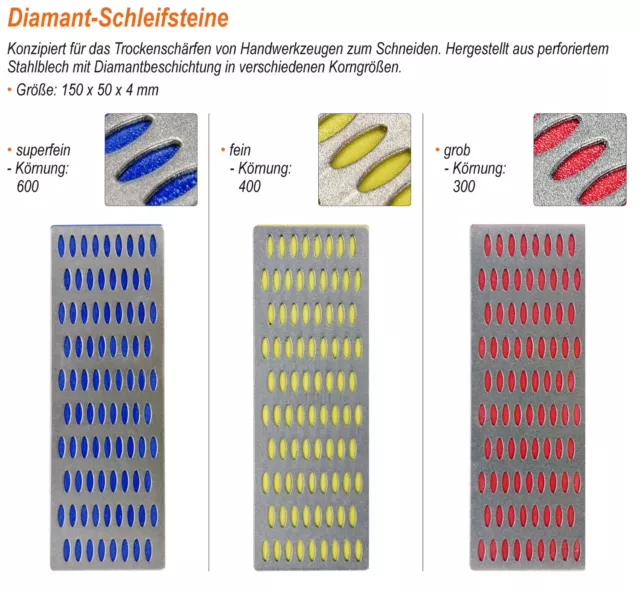 Diamant Abziehstein Schleifstein Messerschleifer Schärfestein Messerschärfer