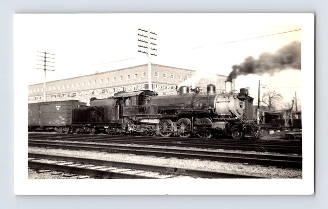 Photo Railroad Train Chicago Burlington Quincy 2-6-2 Steam 2.75" x 4.5" 1932