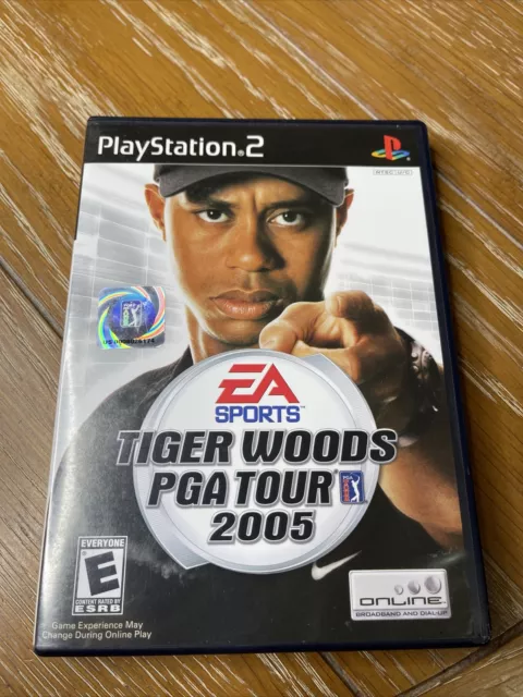 Tiger Woods PGA Tour 2005 - Playstation 2 PS2 Game - Complete & Tested