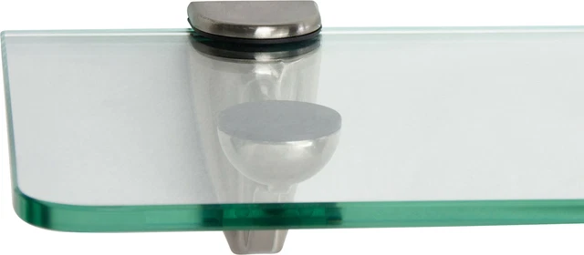 Étagère murale en verre pour salle de bain