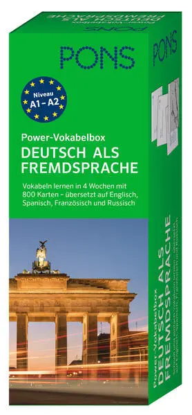 PONS Power-Vokabelbox Deutsch als Fremdsprache | 2023 | deutsch
