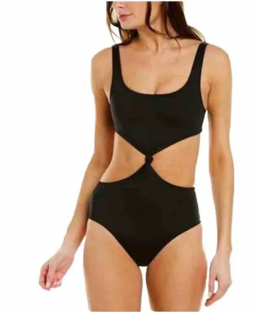 Solid & Striped Womens The Bella  One Piece  Swimsuit Medium  Black New