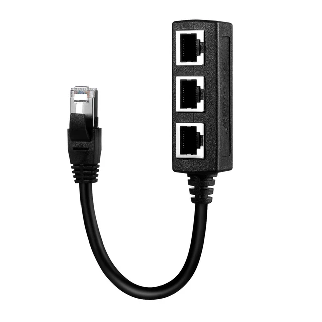 SOCKET PORT LAN Cable Connecttor Adapter Cables Network