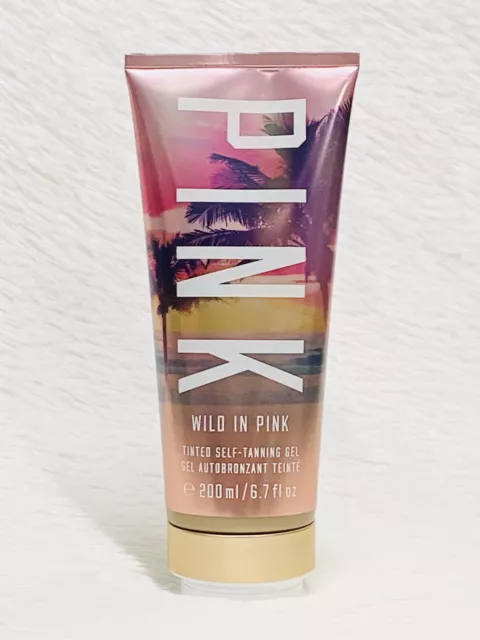 Victoria's Secret PINK Wild In Pink Tinted Self-Tanning Gel 6.7 oz RARE/RETIRED