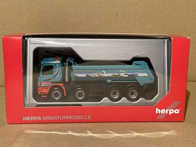 Herpa Mercedes A-M 08 Kipplaster Schmuttermair Transporte 1:87 H0