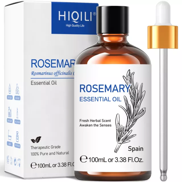 100 mL Rosemary Essential Oil 100% Pure Natural Therapeutic Grade / Hair Growth
