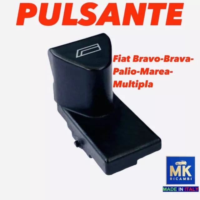 Pulsante Alzavetro Fiat Bravo Brava Palio Marea Multipla Tasto Finestrino