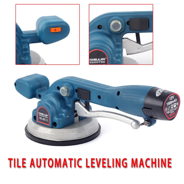Handheld 30-100CM Tile Automatic Leveling Machine Tile Vibrator Tiler Machine US