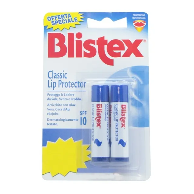 CONSULTEAM Blistex Classic Lip Protector - 2 stick Protezione labbra