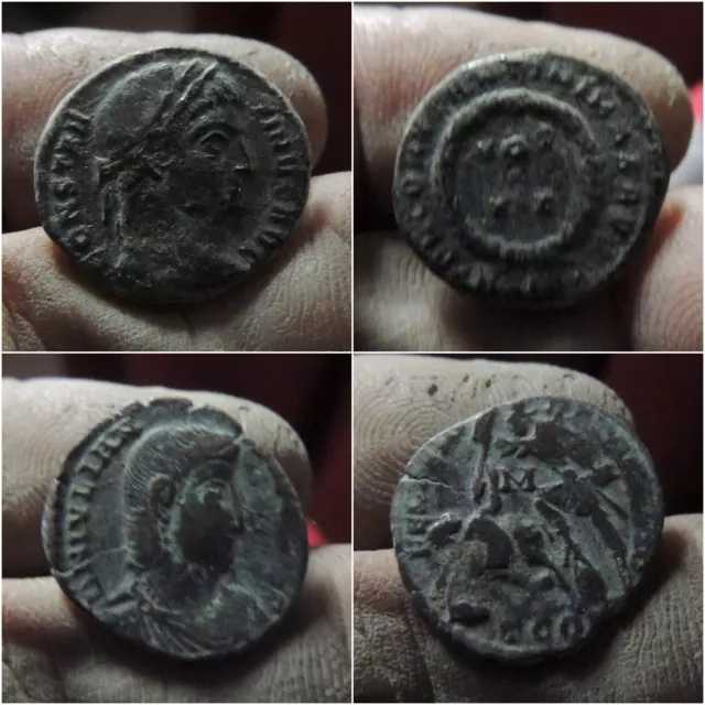 Lotes De Monedas Romanas Identificar