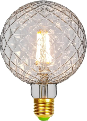 Tianfan LED Bulbs Vintage 4W Warm White 2700Kelvin Big Globe Crystal Led...