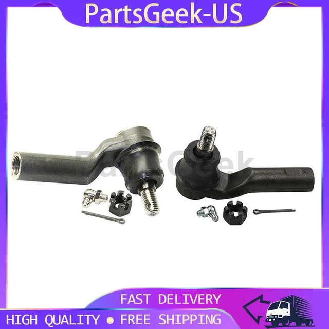 2x Left & Right Outer Steering Tie Rod End MOOG fits Volvo S60 2011-2018