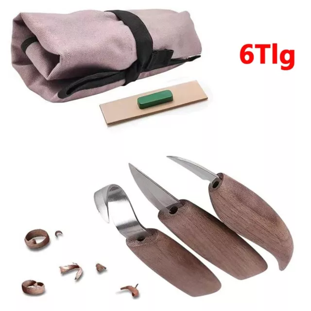 Neu Schnitzwerkzeug Schnitzmesser Satz Holz Schnitzen Schnitzeisen Messer set