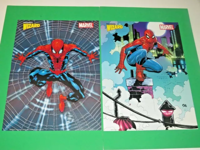 Wizard Spider-Man Marvel Comics 2 Posters Savage Dragon Image G-Force Top Cow!