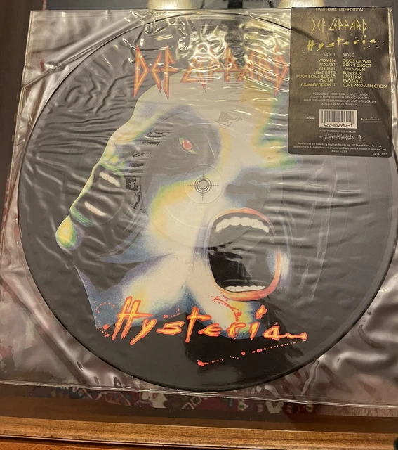 DEF LEPPARD Hysteria Picture Disc Vinyl LP 1987 New Rare EUR 72
