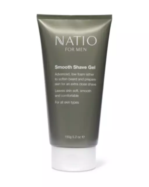 Natio Smooth Shave Gel Men 150g