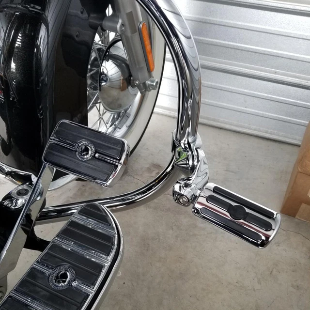 Gamyipp 1.5" Crash Bar Engine Guard Highway Freeway Bar For Harley Davidson Touring - View #10